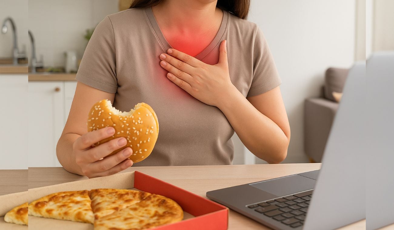 ¿Por qué da reflujo y qué hacer para evitarlo?