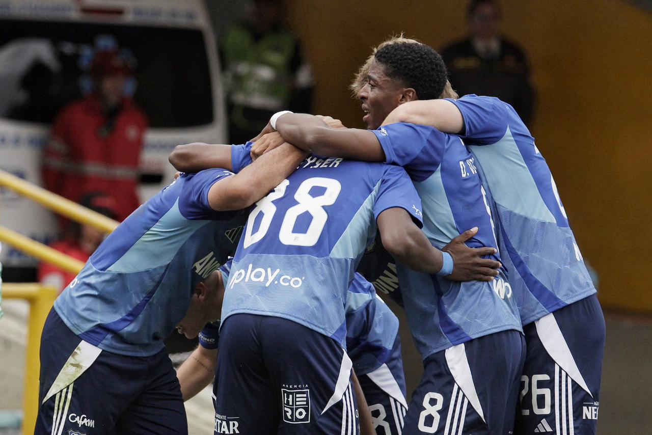 Santa Fe Vs Millonarios, fecha 1 cuadrangulares 2025