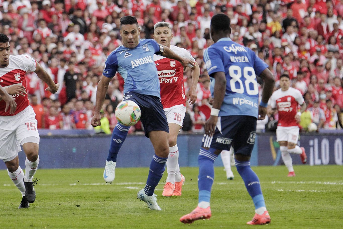 Santa Fe Vs Millonarios, fecha 1 cuadrangulares 2025