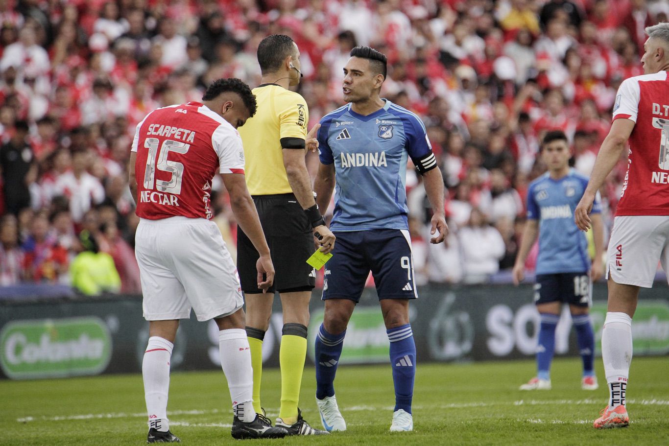 Santa Fe Vs Millonarios, fecha 1 cuadrangulares 2025