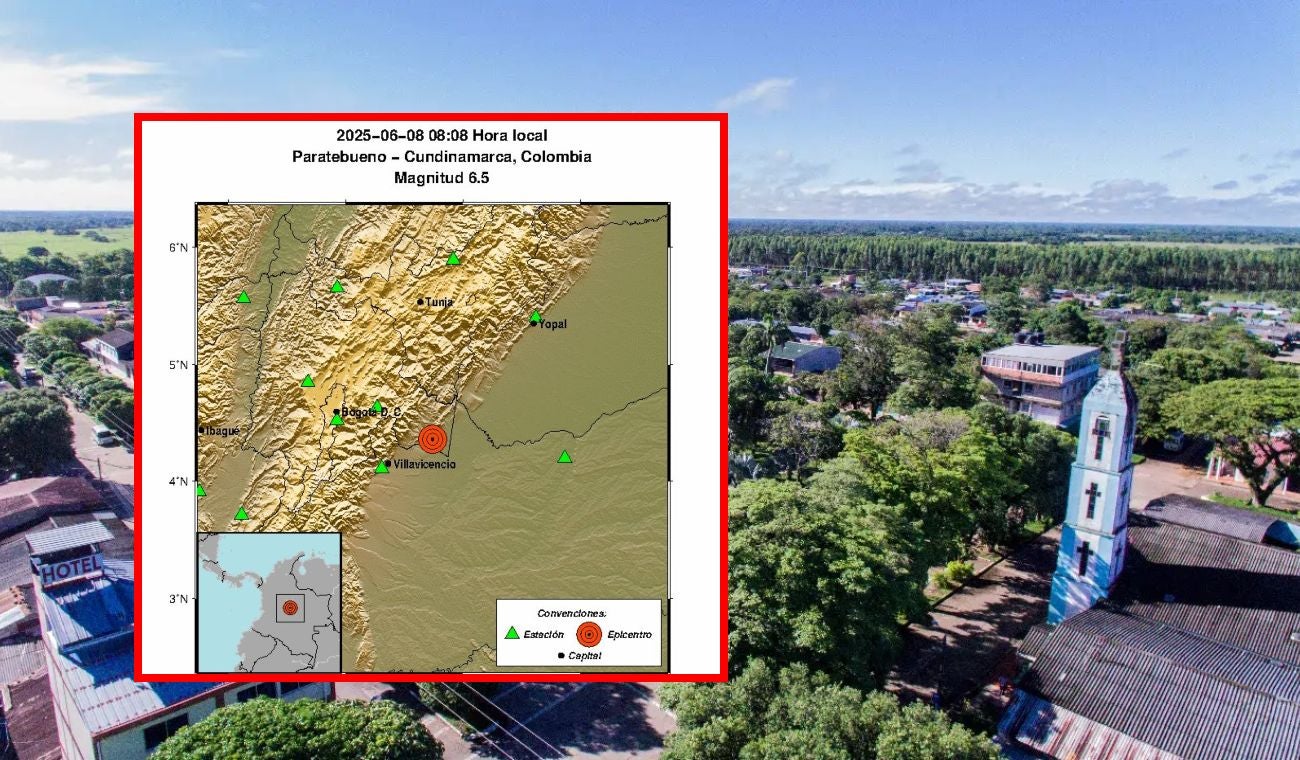 Paratebueno, epicentro del temblor