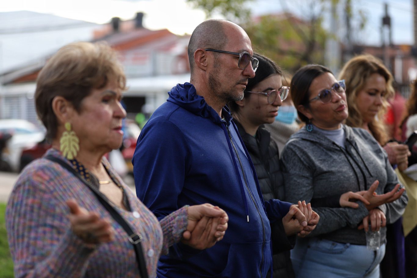Velatón por la salud de Miguel Uribe Turbay en Modelia