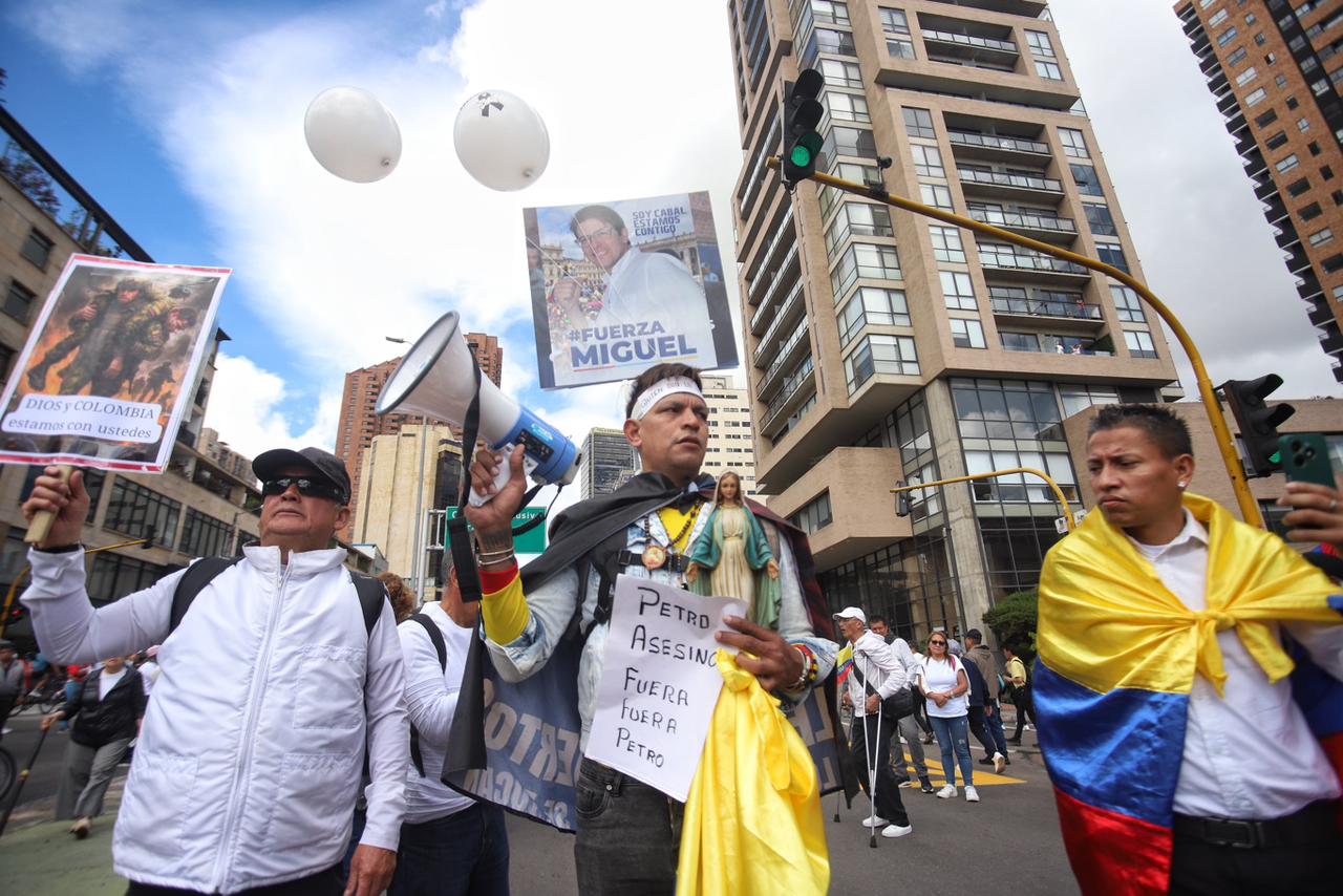 Marcha del Silencio en Bogotá
