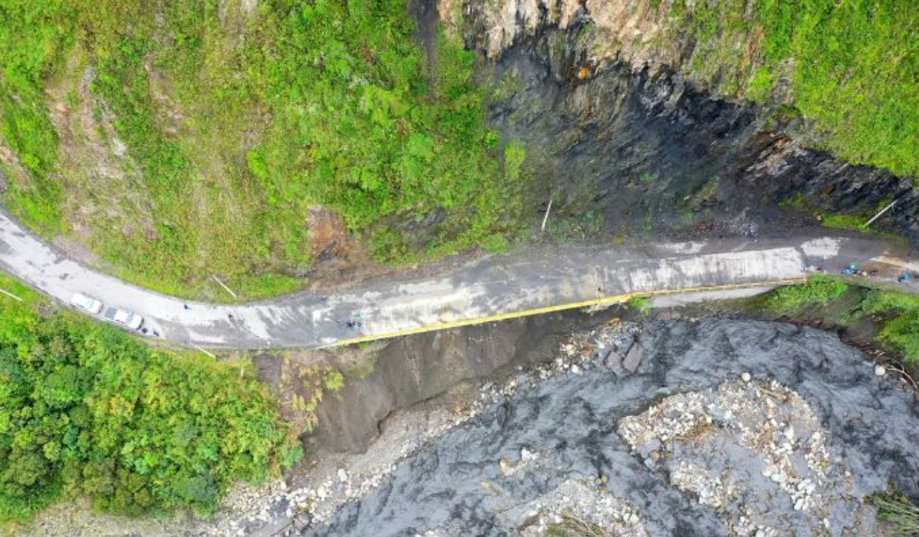 Deslizamiento en Quetame, Cundinamarca