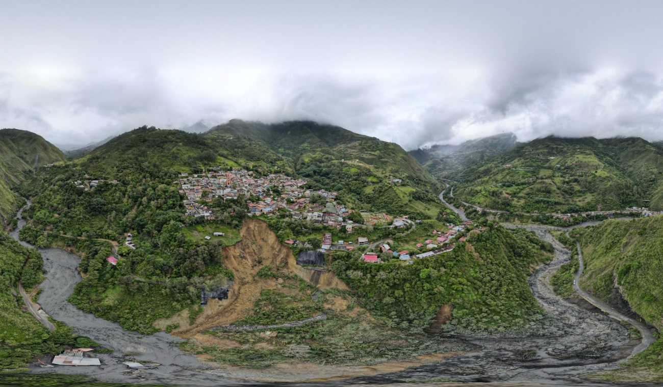 Deslizamiento en Quetame, Cundinamarca