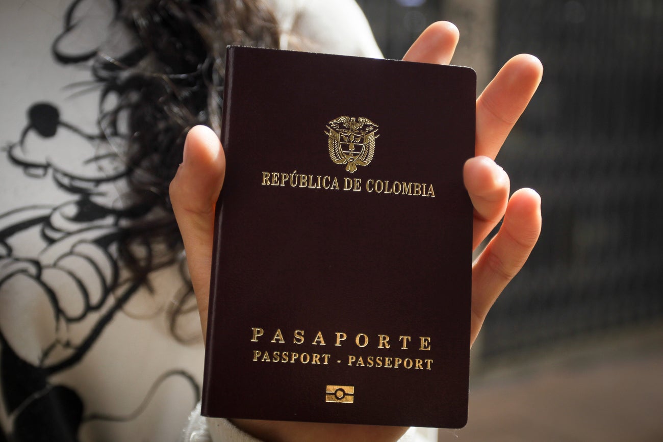 Pasaporte Colombiano