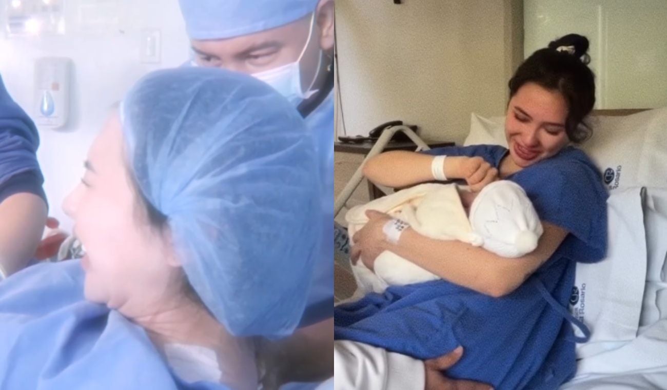 Aída Victoria Merlano dio a luz