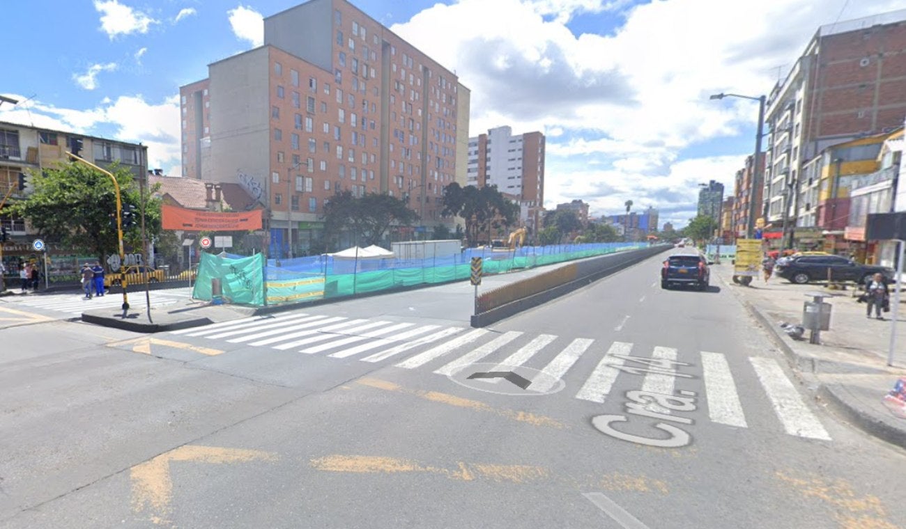 Avenida Caracas con calle 39