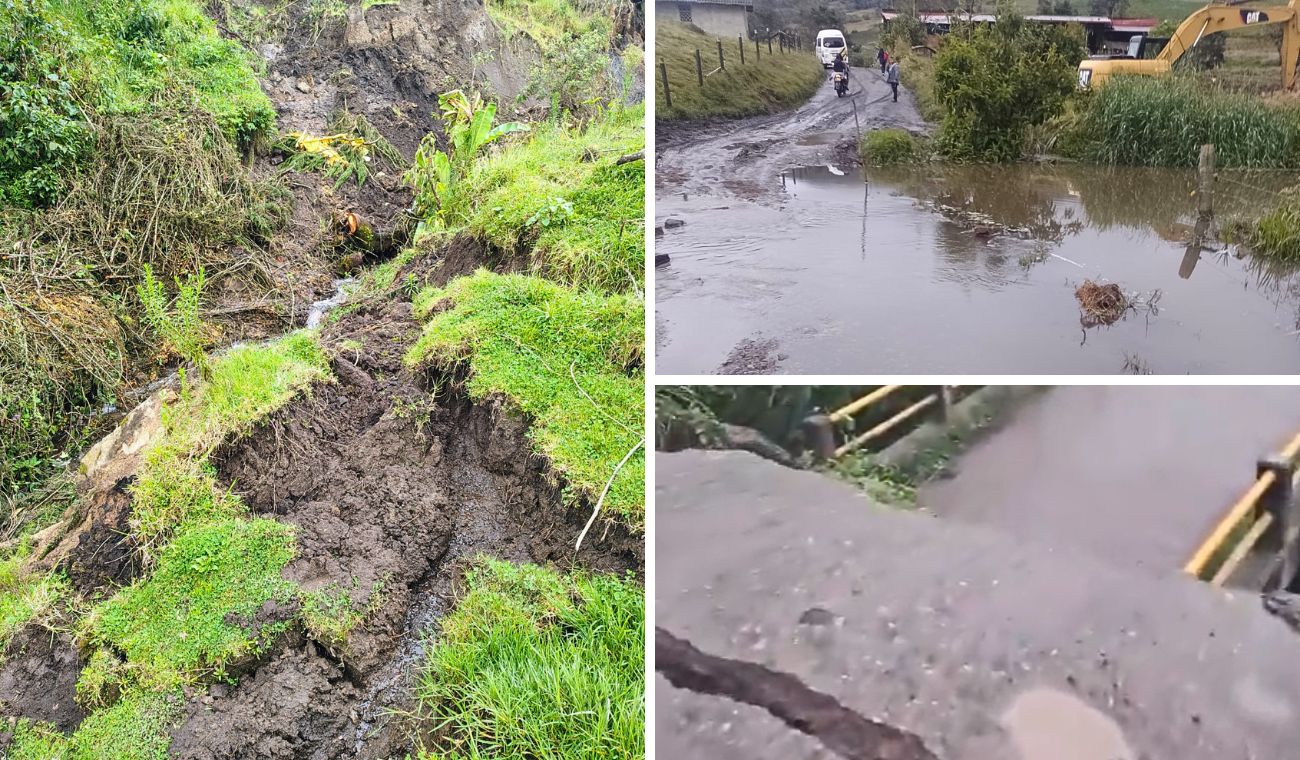 Rey entrega balance de las zonas afectadas por las lluvias en Cundinamarca