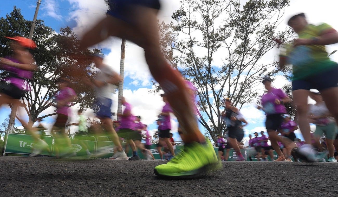 Basuras en la Media Maratón de Bogotá