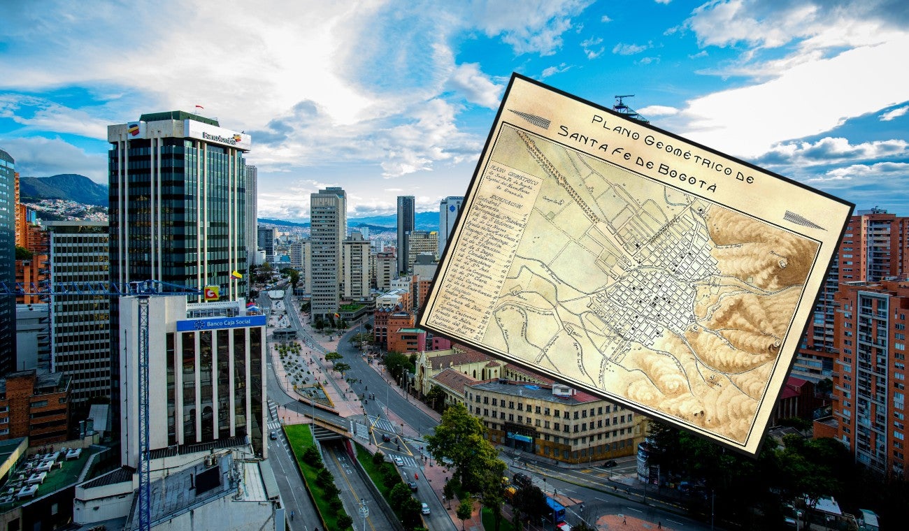 Bogotá y el plano de 1810