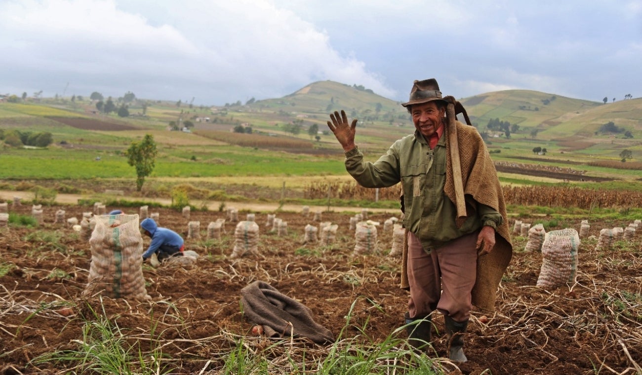 Campesinos en Cundinamarca