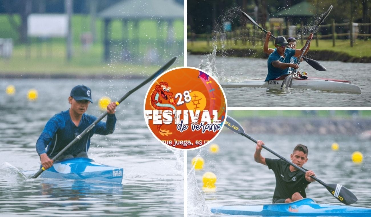 El canotaje se toma el Simón Bolívar en el Festival de Verano 2025