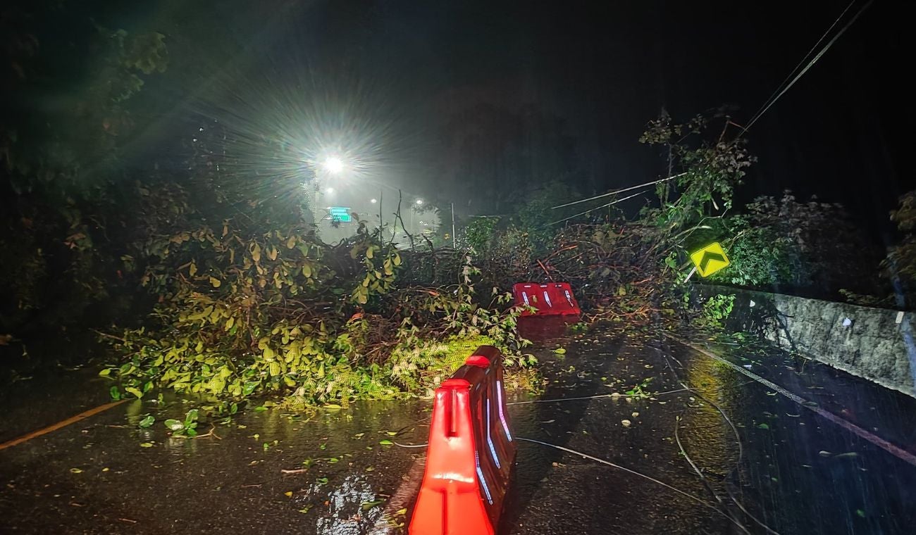Cierre de la vía al llano