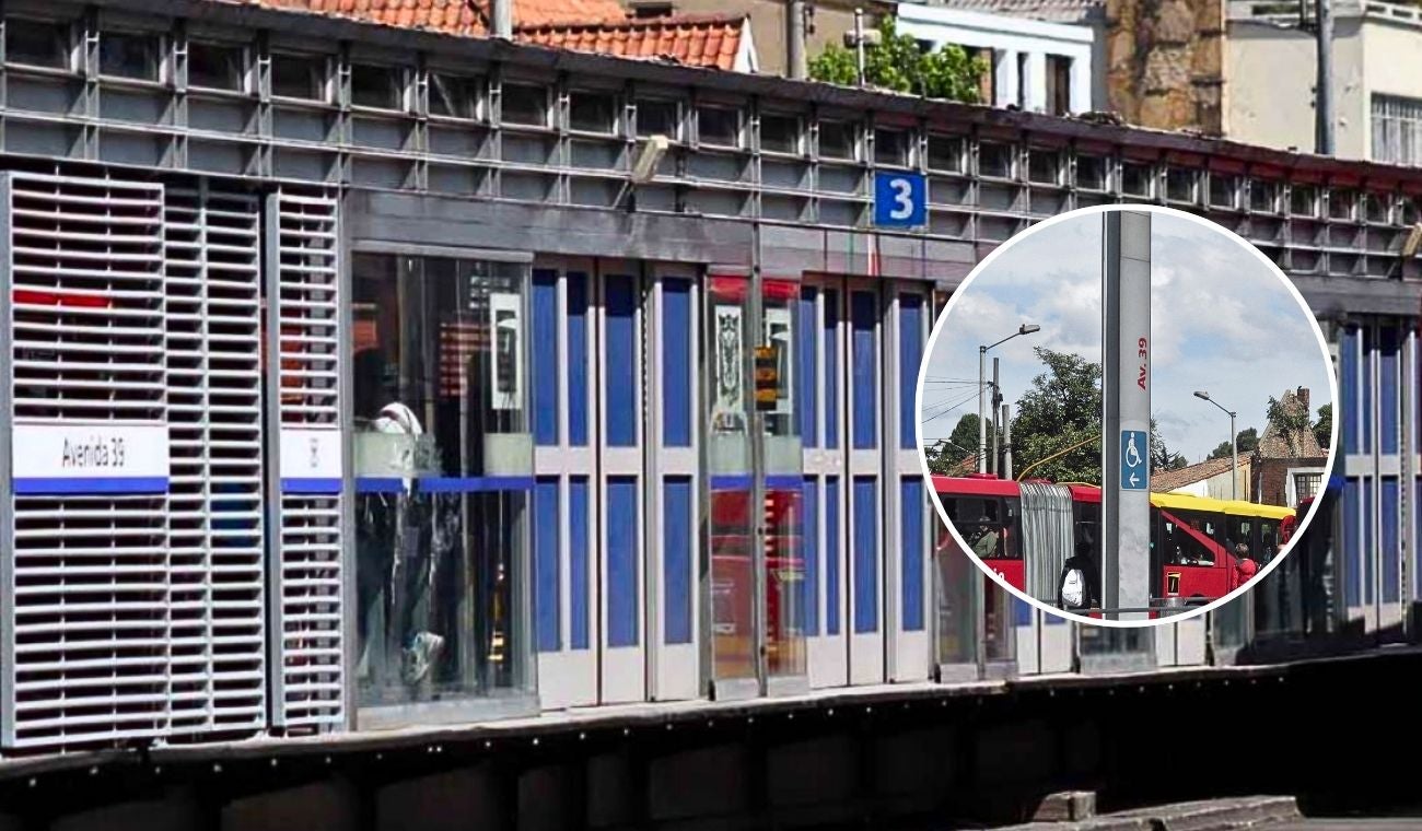 TransMilenio cierra la estación Av. 39: será un peligro andar por la Caracas