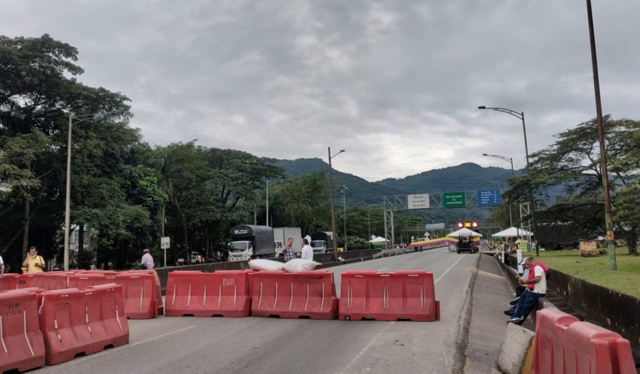 Cierres en la vía al Llano, 22 de julio de 2025