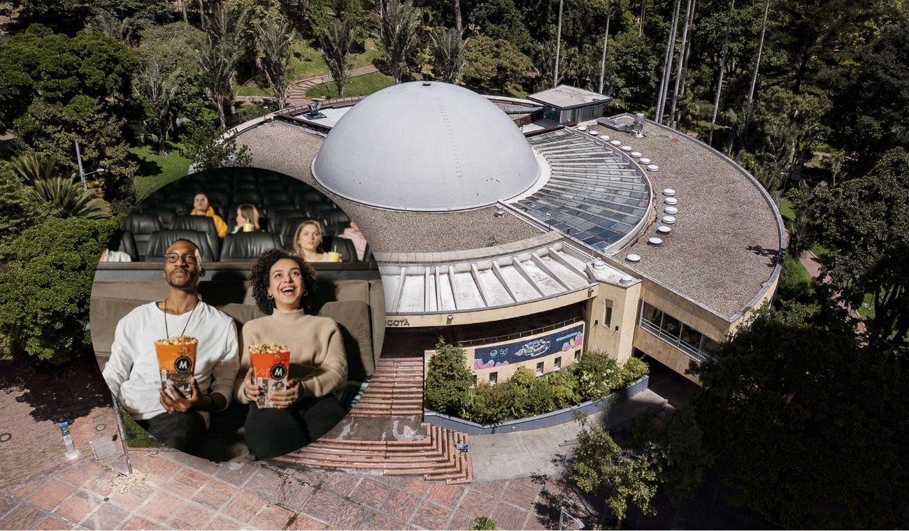 Cine en el Planetario de Bogotá