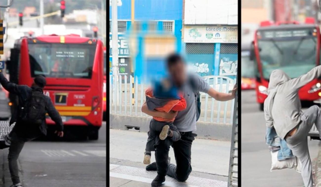 Colados en TransMilenio