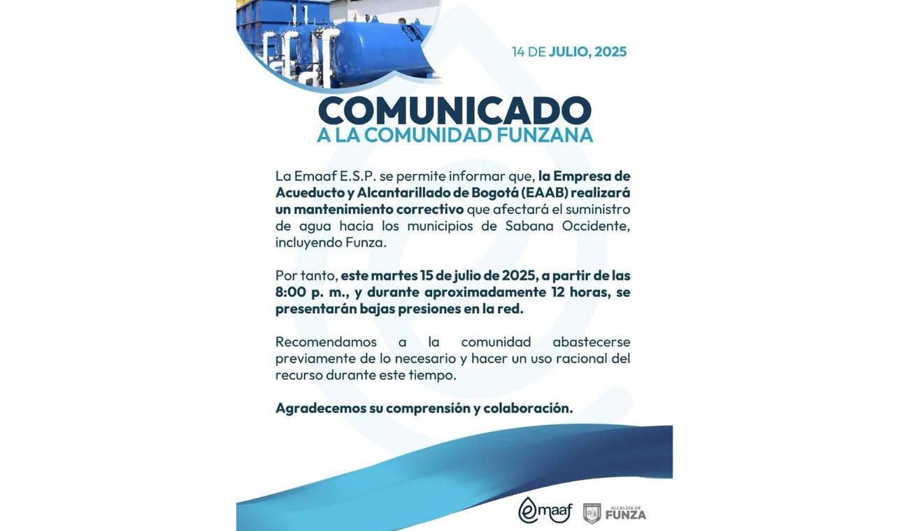 Comunicado de la Emaaf