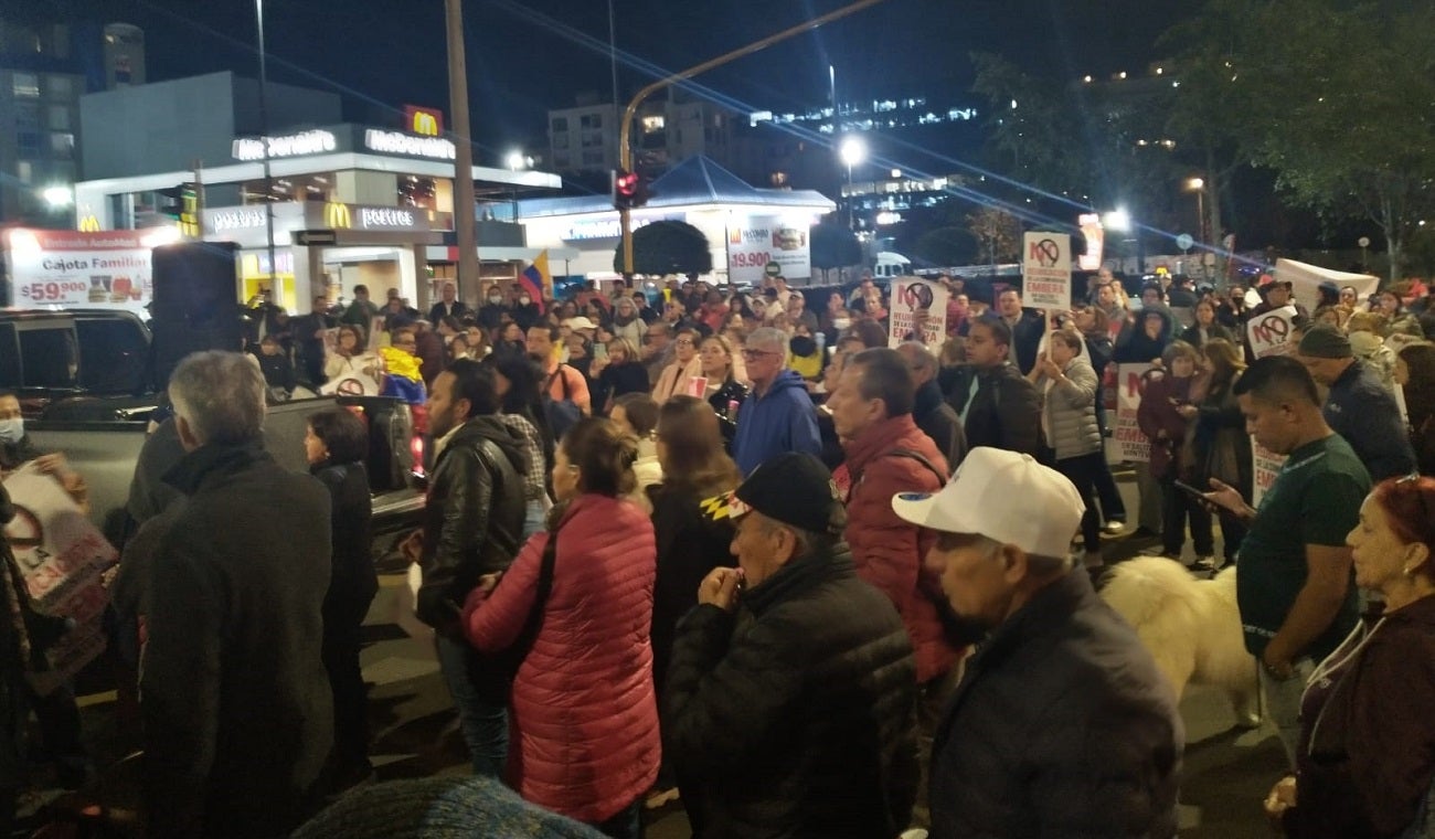 Cuarta protesta por reubicación de indígenas en Salitre