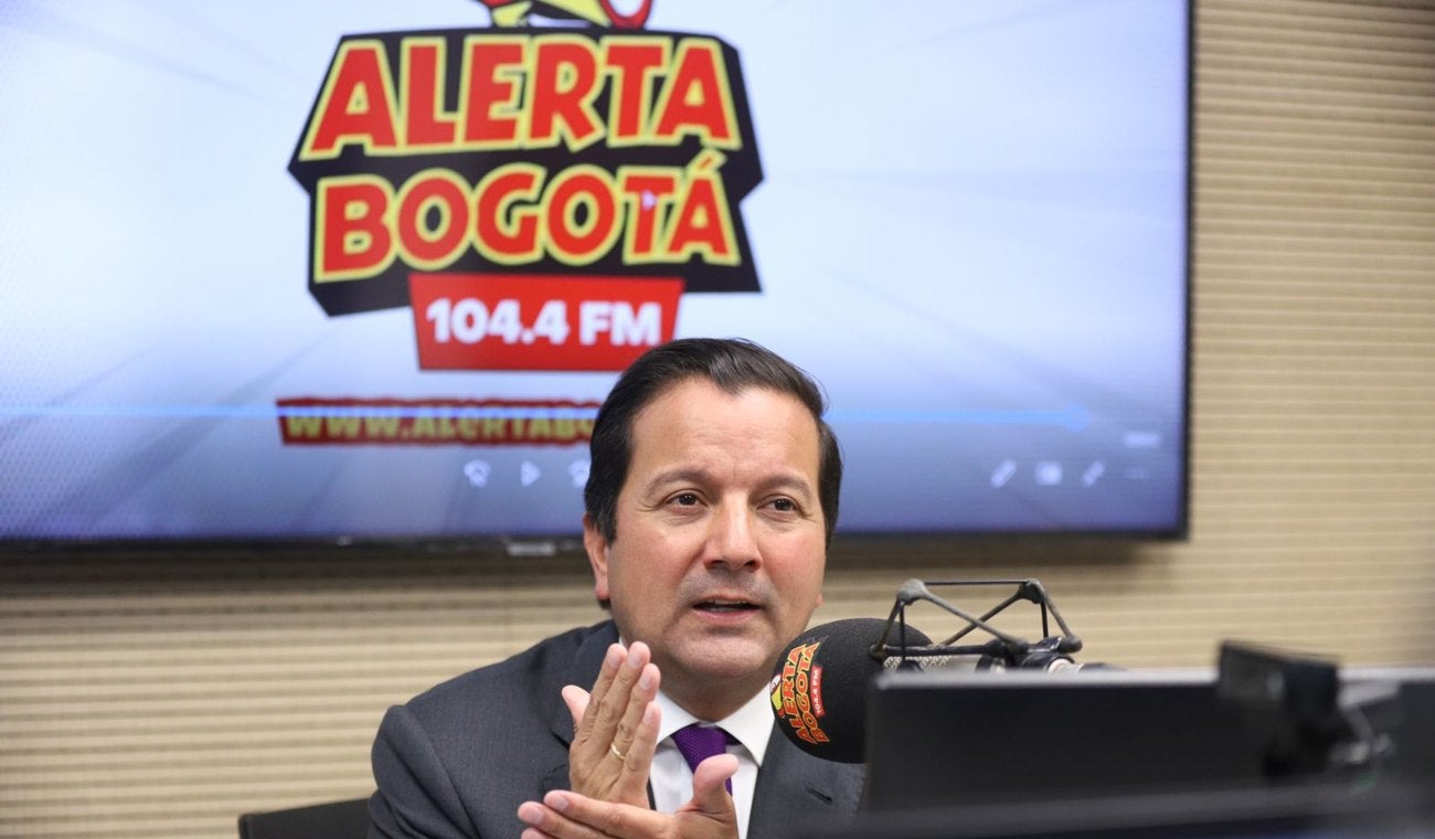 David Luna, en Alerta Bogotá, en el marco de Tribuna RCN