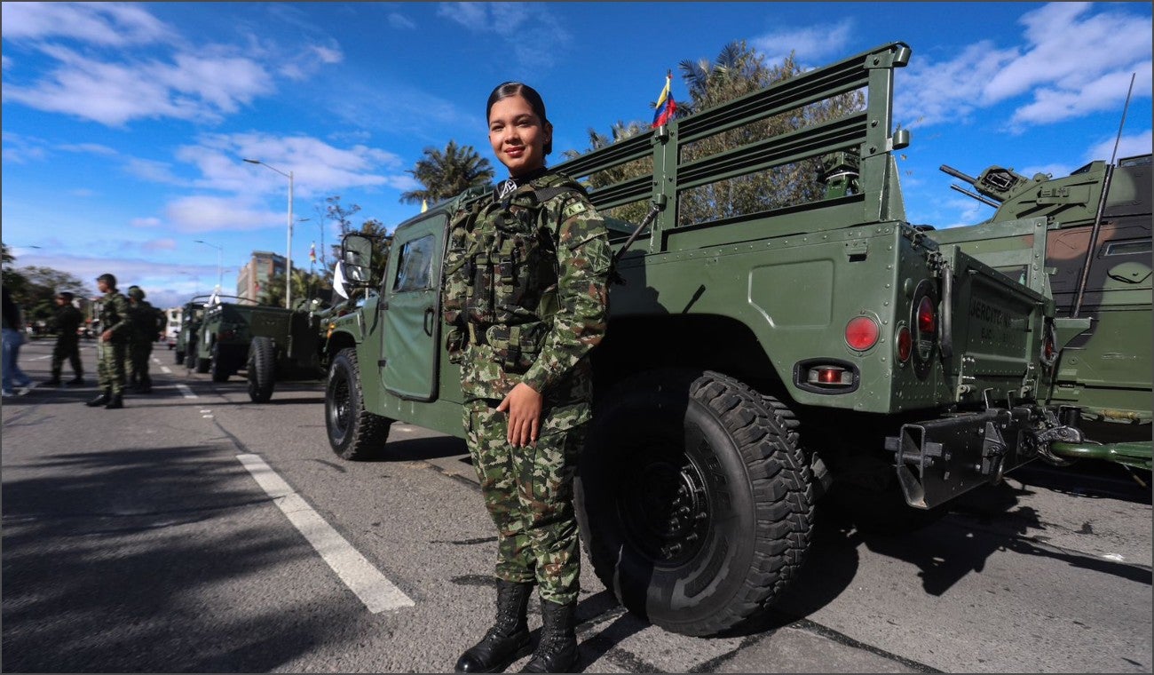 Los preparativos para el desfile del 20 de Julio en Bogotá