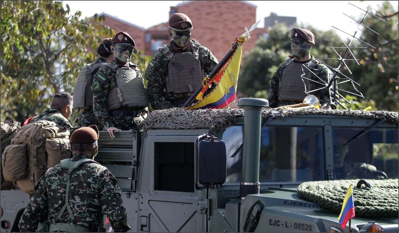 Los preparativos para el desfile del 20 de Julio en Bogotá