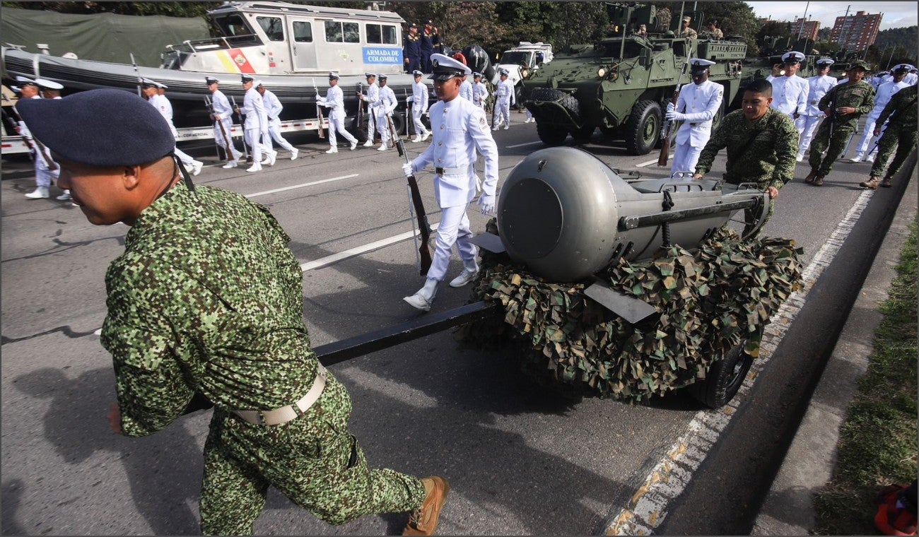 Los preparativos para el desfile del 20 de Julio en Bogotá