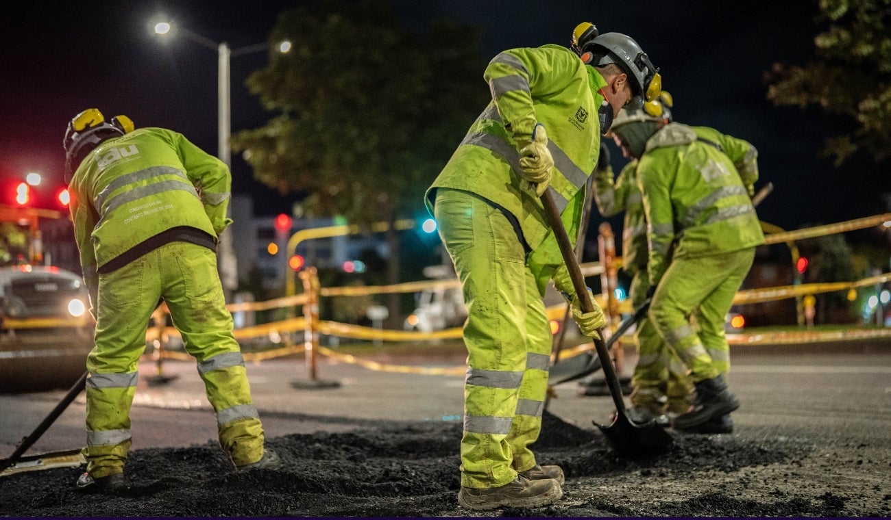 Equipo Tapahuecos del IDU
