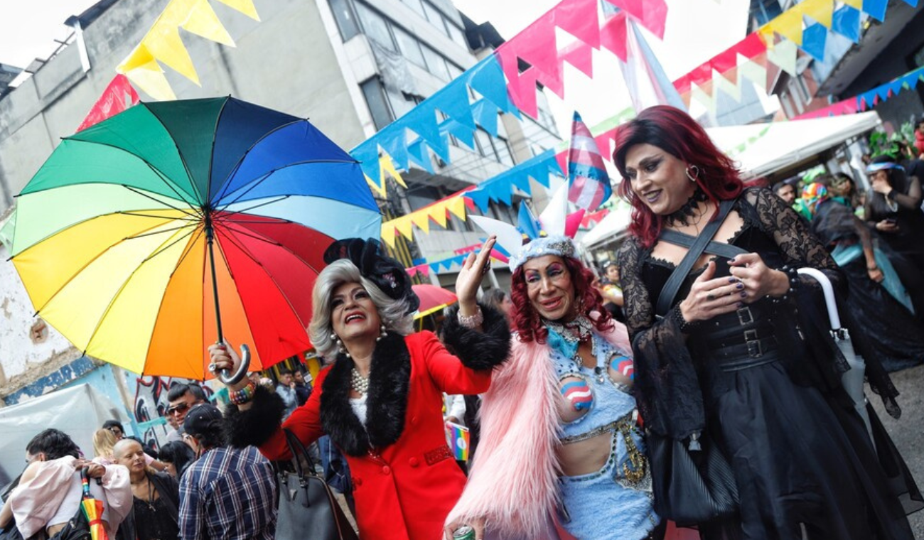 Bogotá se llena de colores y orgullo con 'Yo Marcho Trans' en Bogotá
