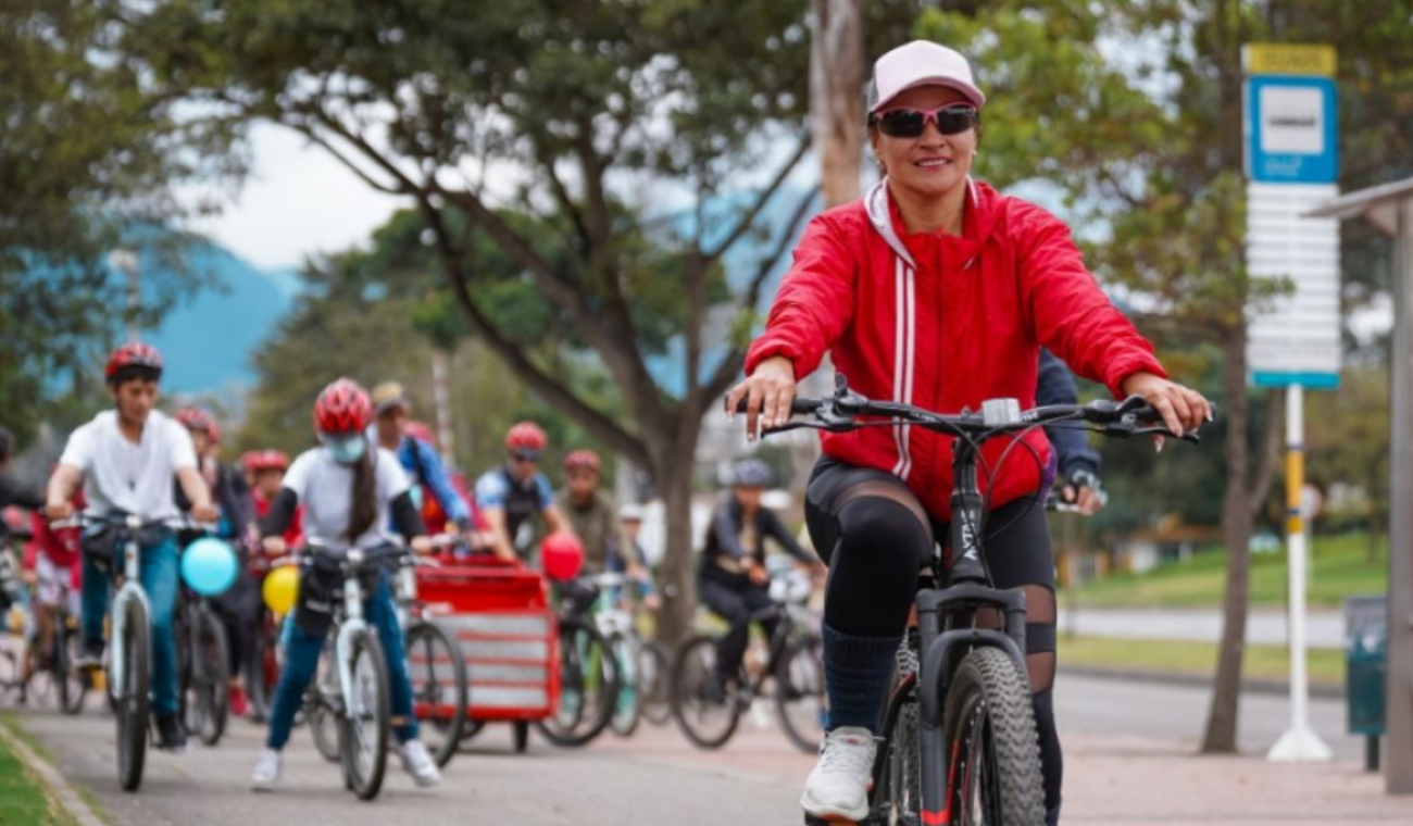Ciclovía en Bogotá