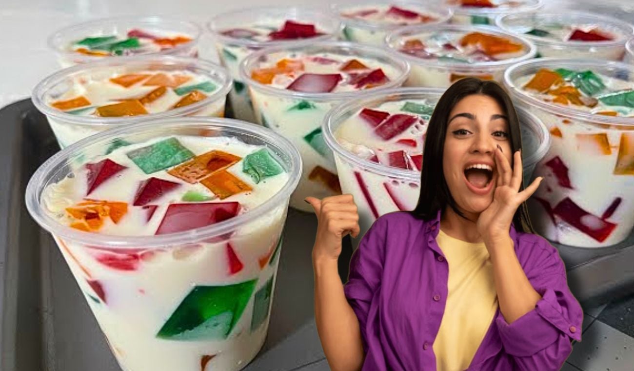Gelatina de colores: una receta deliciosa y más fácil de lo que parece