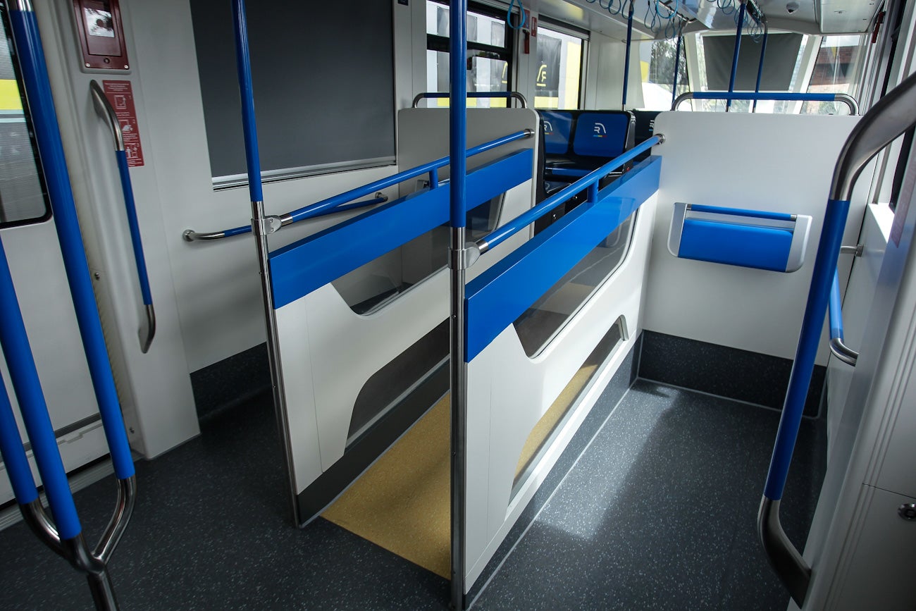 Vagón Regiotram de occidente