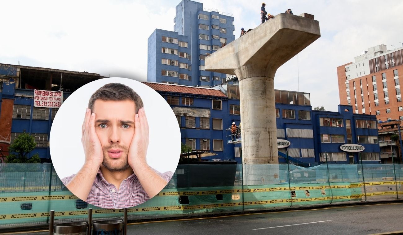 Inseguridad en la Caracas por obras del Metro