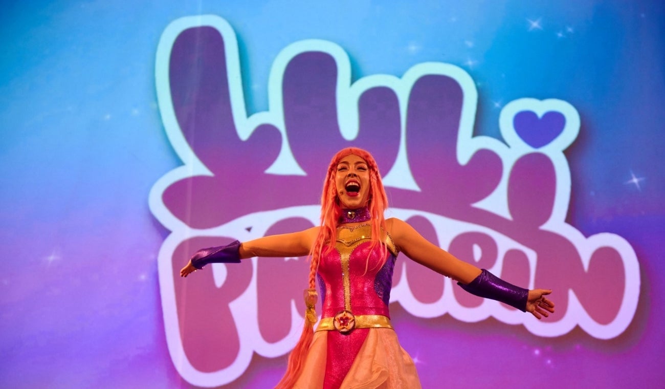 Luli Pampin en Bogotá