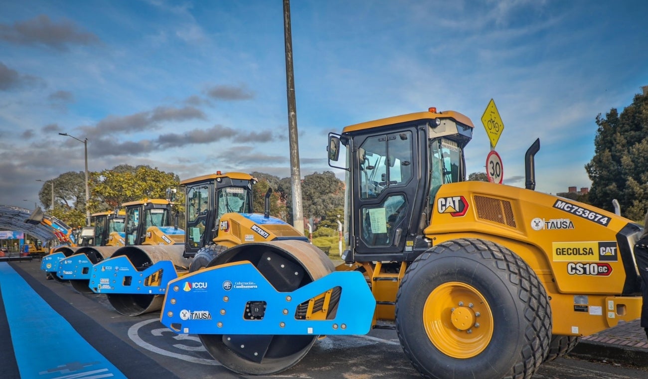 Maquinaria amarilla en Cundinamarca