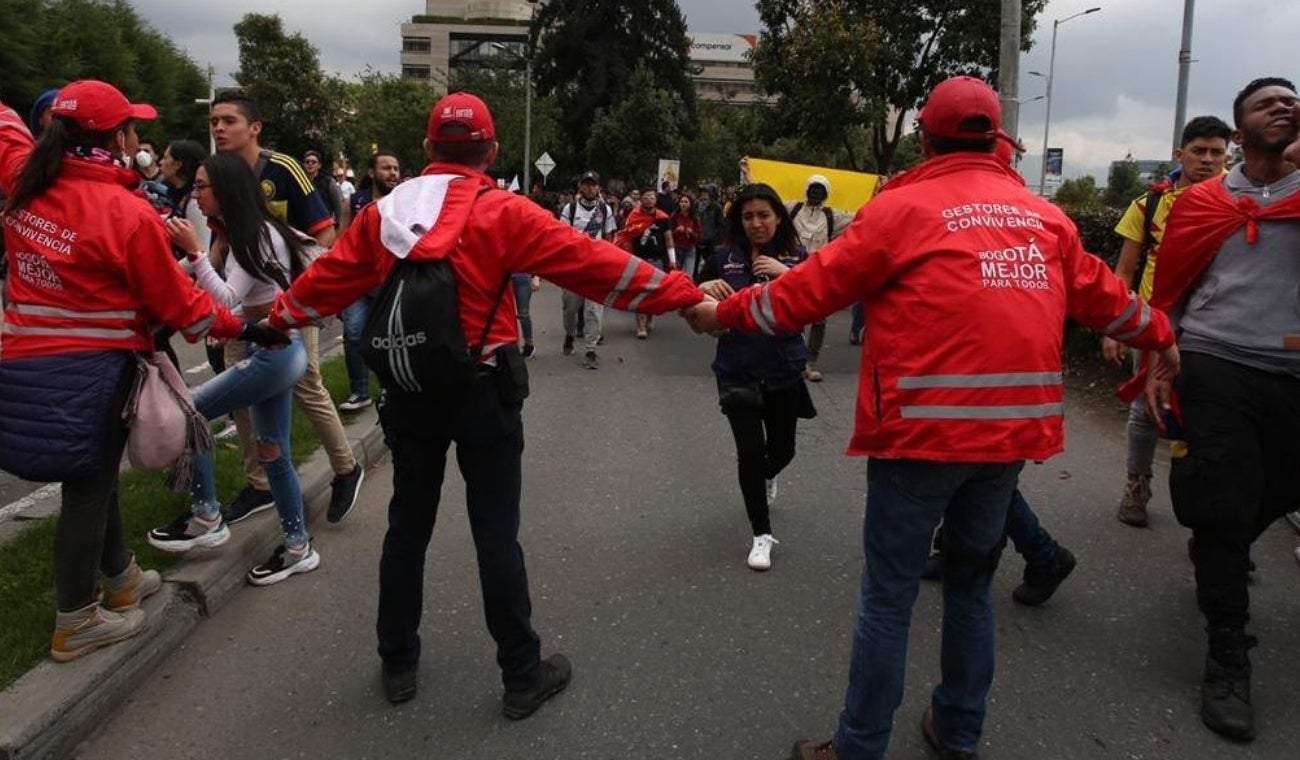 Marchas en Bogotá
