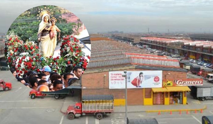Corabastos sorprende a transportadores con fiesta a la Virgen del Carmen
