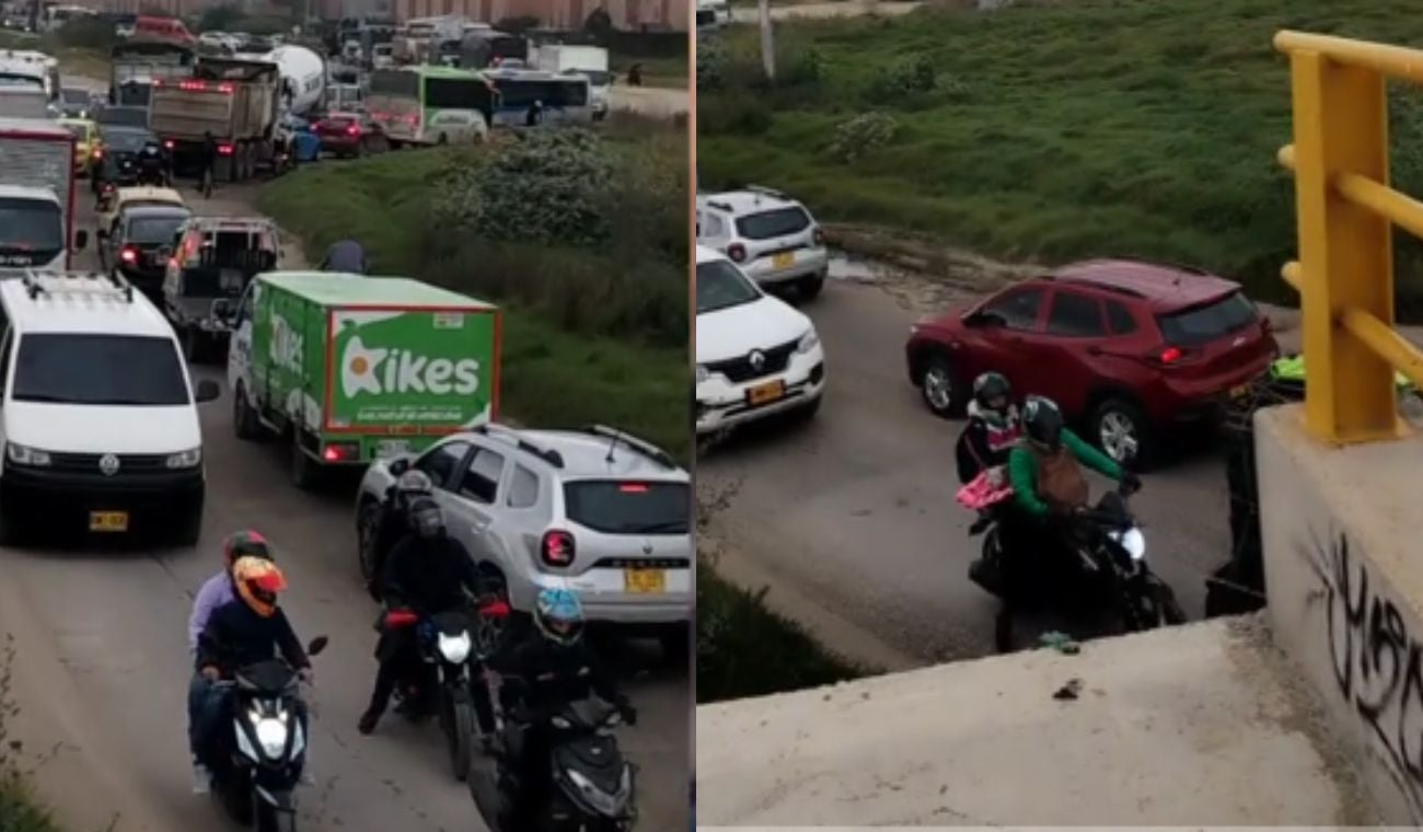 Cruzar de Soacha a Ciudad Verde es un lío: puente quedó en veremos