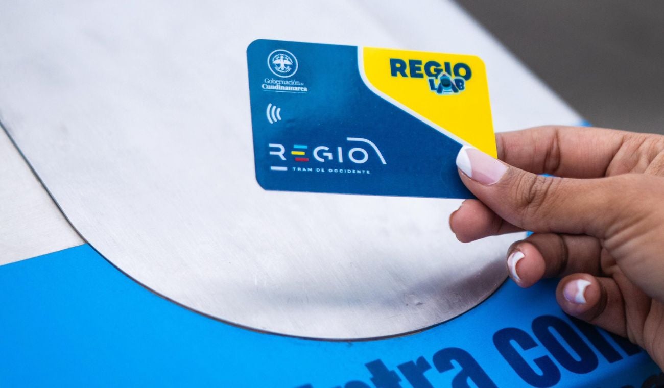 Así sería la TARJETA del REGIOTRAM de OCCIDENTE: diseño dejó bocas abiertas