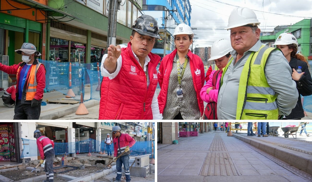 Obras del IDU en Puente Aranda