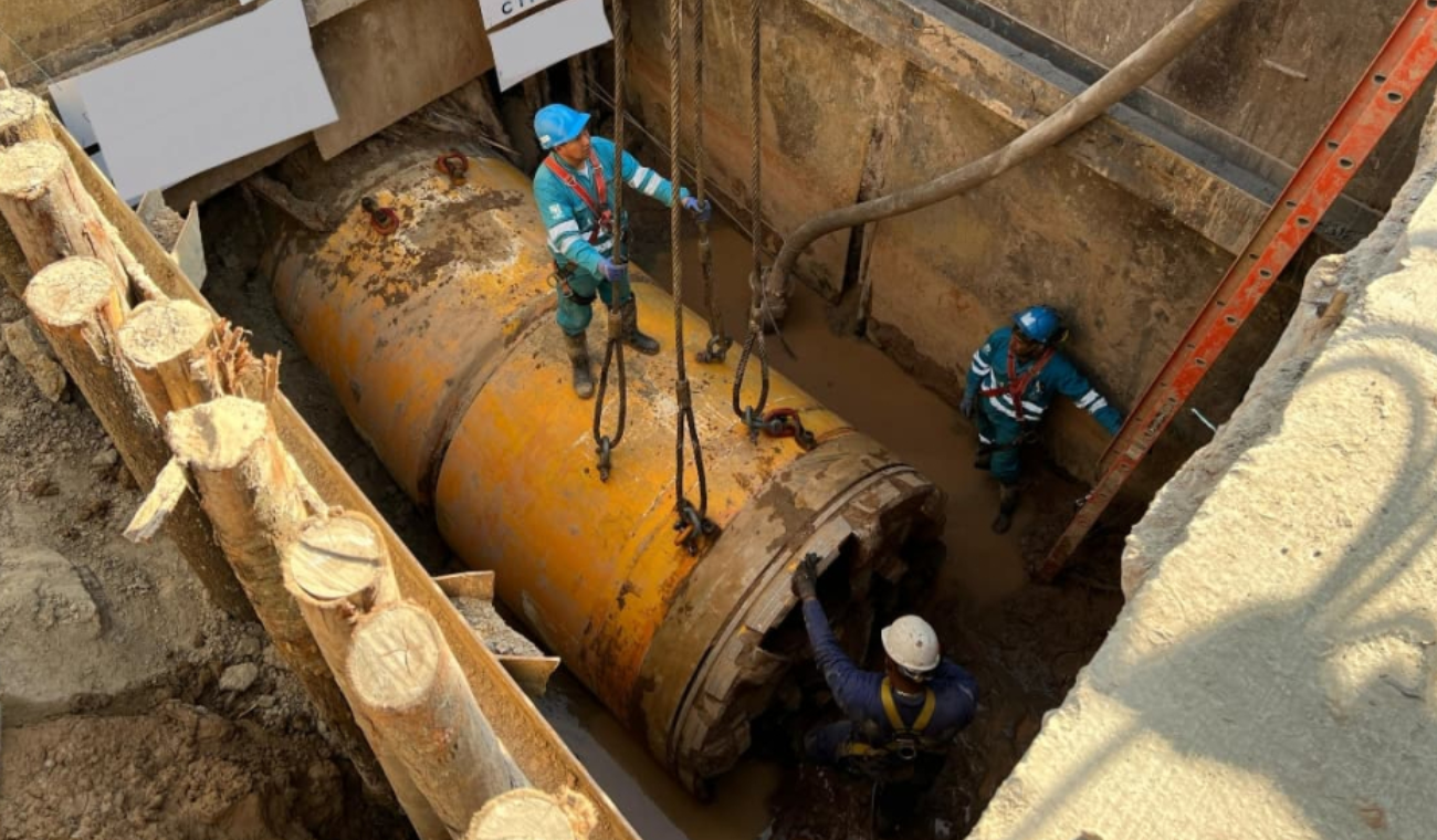 Trabajos en la Planta Tibitoc