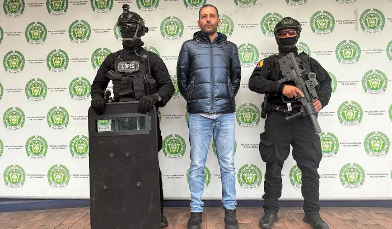 Capturan en Bogotá a alias ‘Peppe’, máximo cabecilla de la mafia italiana