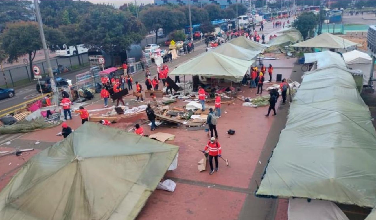 Recuperación del espacio público en Bogotá