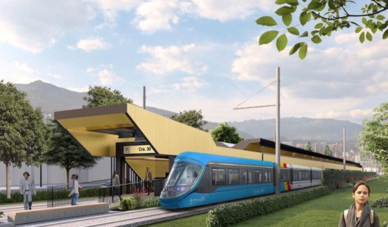 ¿Dónde estará la última estación del Regiotram de Occidente en Bogotá?
