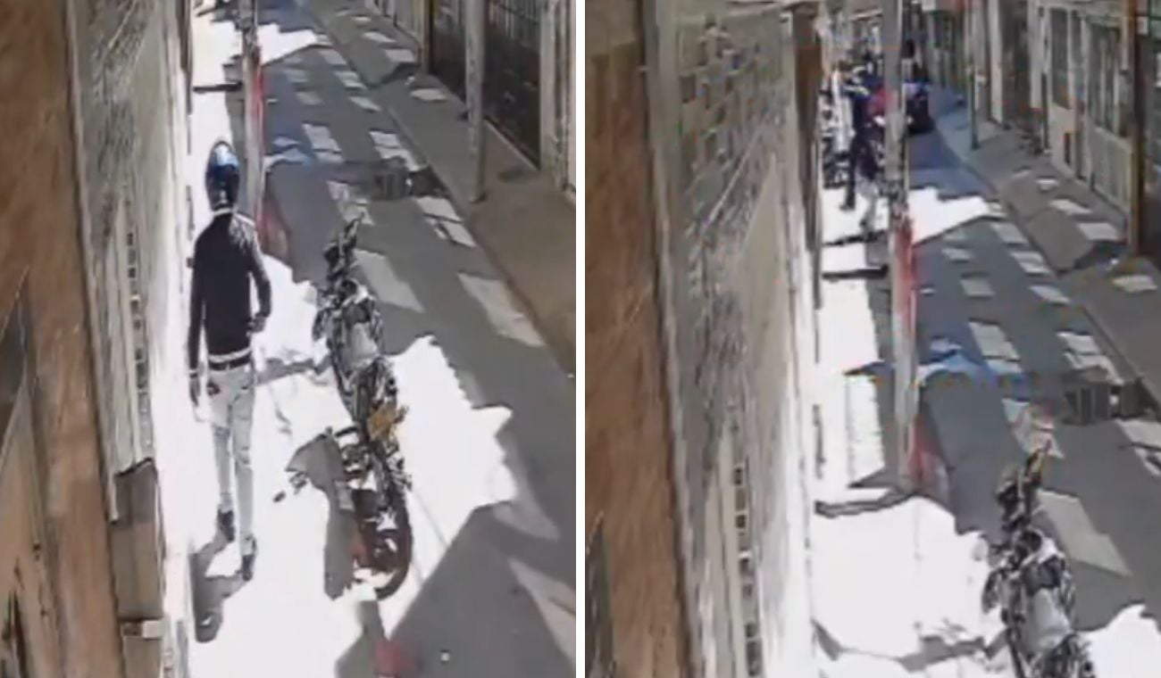Robo de moto en Bogotá
