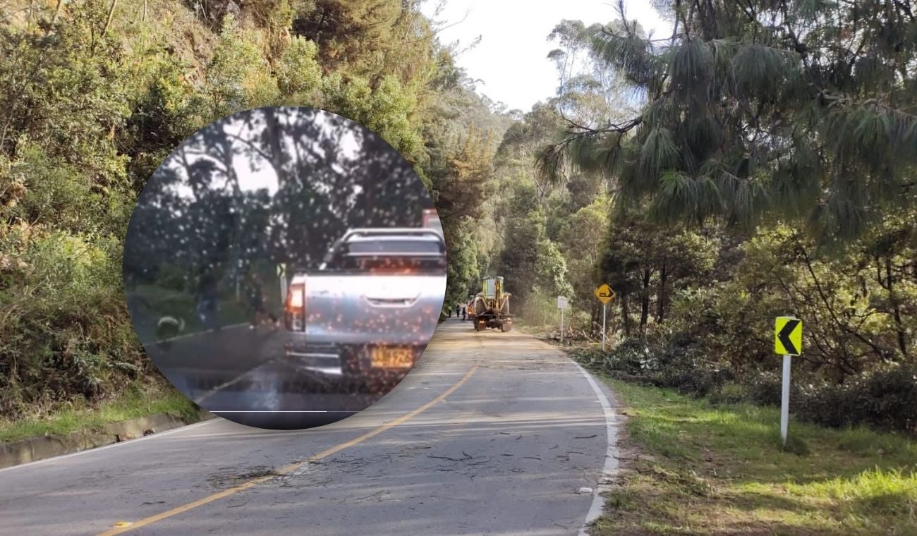 Robo en vía Bogotá-Choachí