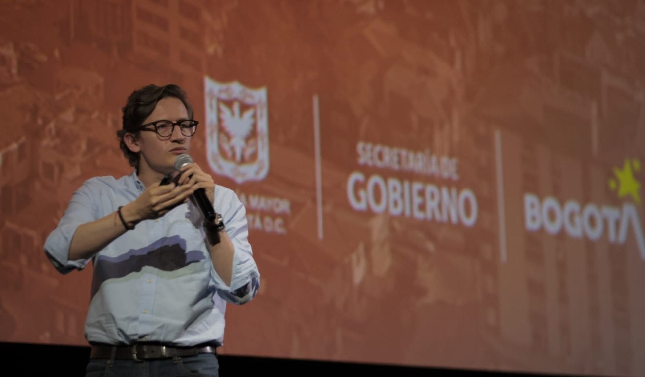 Gustavo Quintero, secretario de Gobierno de Bogotá