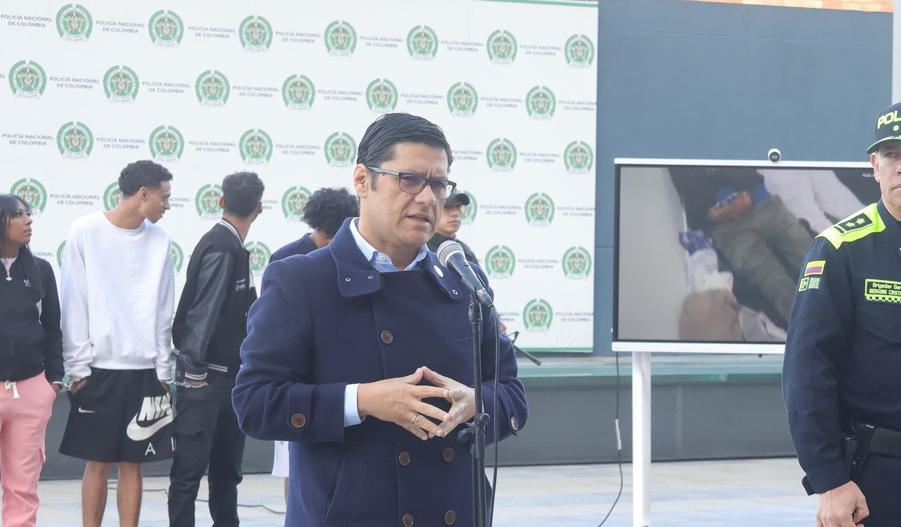 César Restrepo, secretario de Seguridad de Bogotá