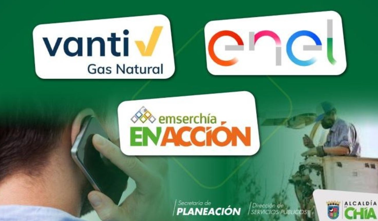 Servicios públicos en Chía